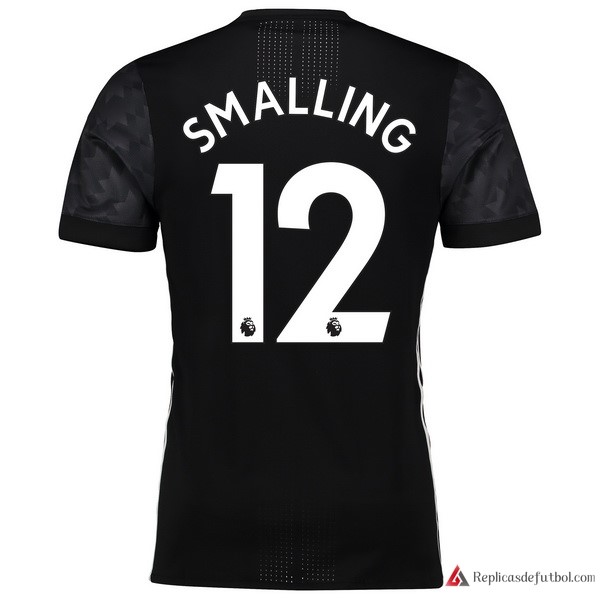 Camiseta Manchester United Segunda equipación Smalling 2017-2018